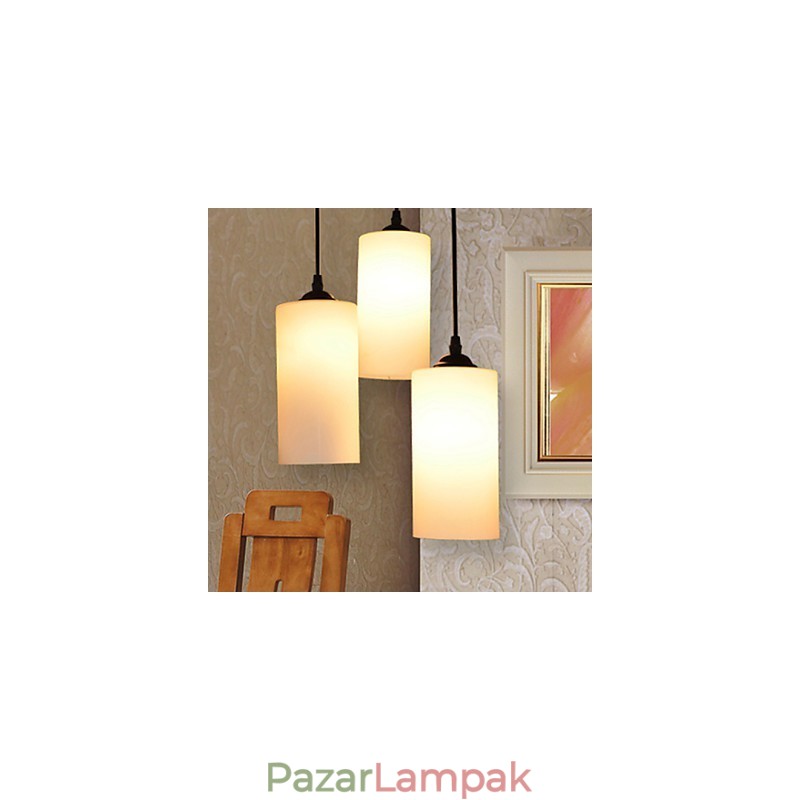Kerek, egyenes üveg, egyfejű csepplámpás lámpa