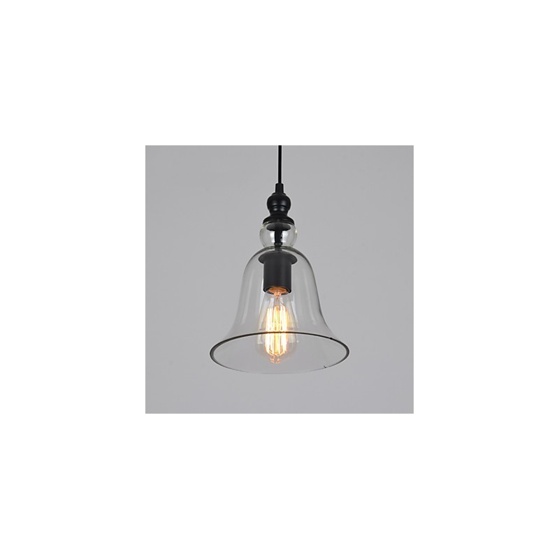 Vintage ipari retro üvegcsillár Kreatív, minimalista éjjeli lámpa, tiszta színű