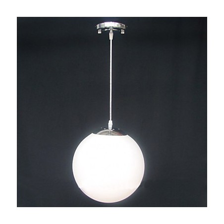 Fehér üveggolyós dekoratív csillár lámpa