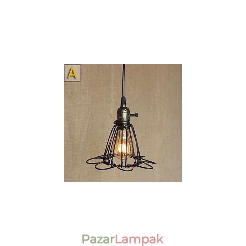 Simple Head Creative Hostels Small Droplight Főzőlap Kovácsoltvas A pénztárpult