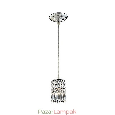 Modern, modern kristály mini stílusú, galvanizált függőlámpa Modern, modern kristály mini stílusú, galvanizált függőlámpa