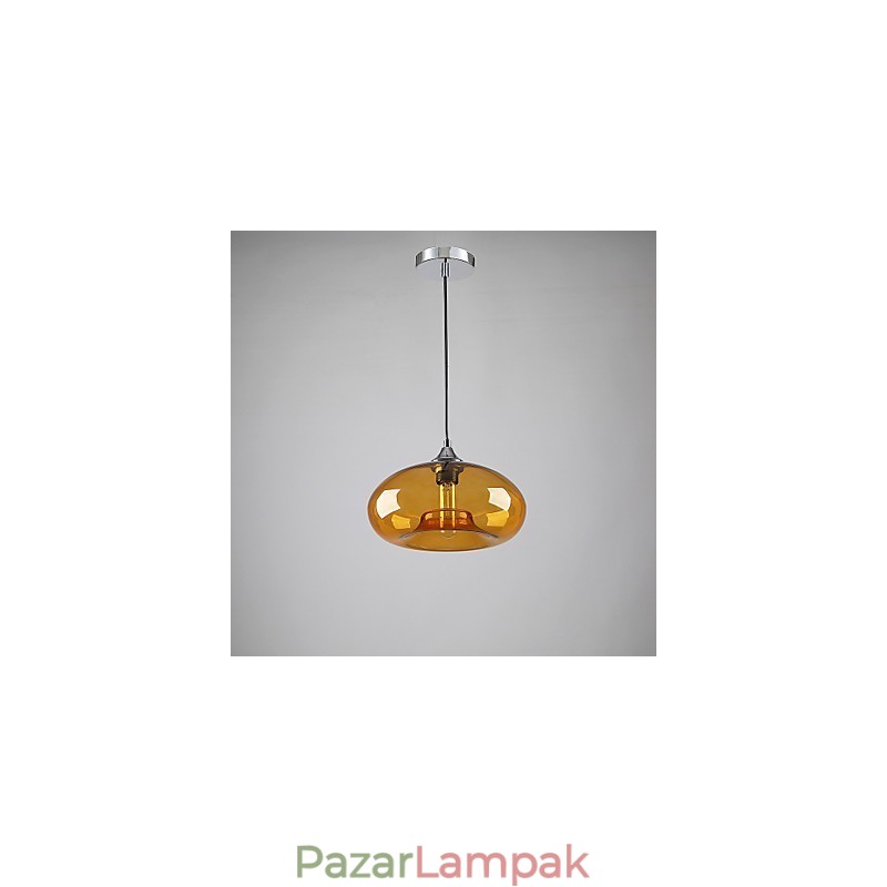 Modern, jellegzetes 1 világos medál átlátszó árnyalattal