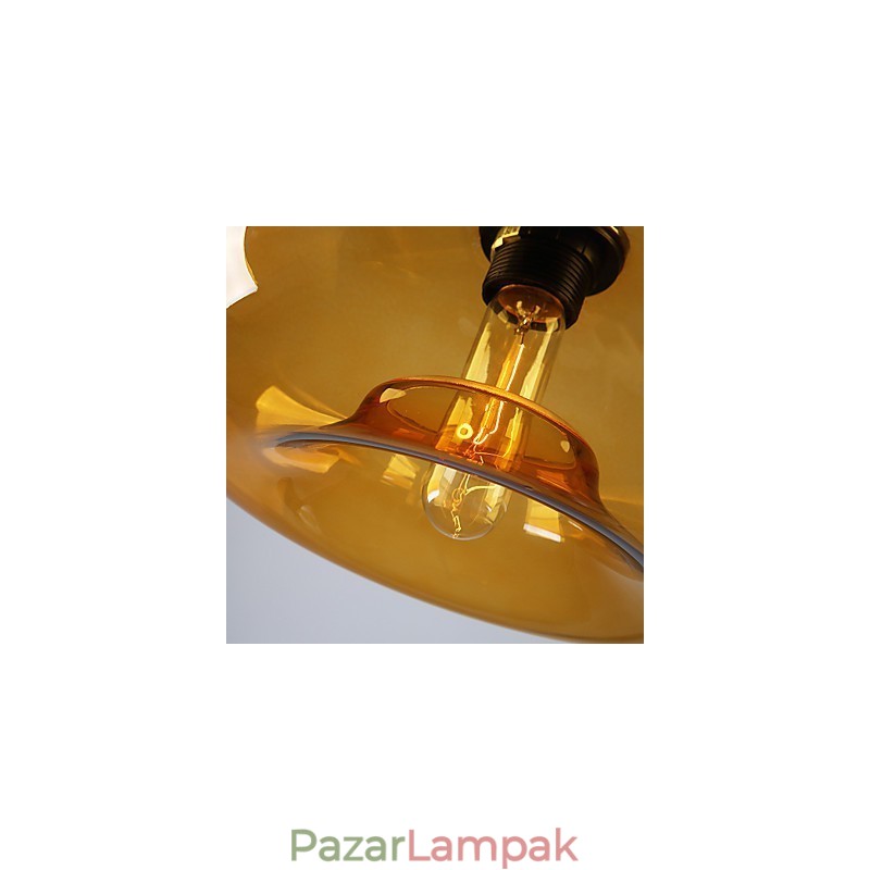 Modern, jellegzetes 1 világos medál átlátszó árnyalattal