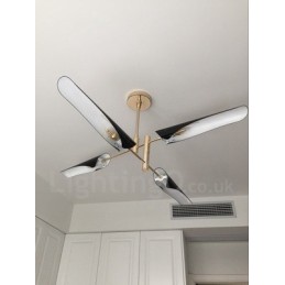 2 rétegű modern kortárs 4 világos csillár