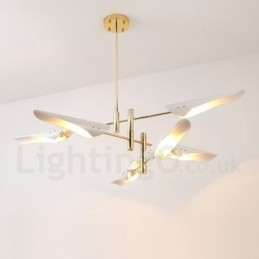 3 rétegű modern kortárs 6 világos csillár
