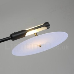Fekete 9 Light Modern modern csillár lámpa