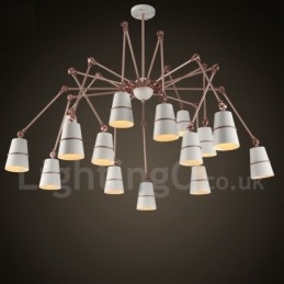 15 Light Modern kortárs csillár lámpa