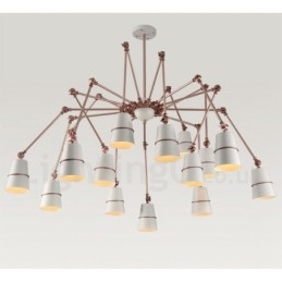 15 Light Modern kortárs csillár lámpa