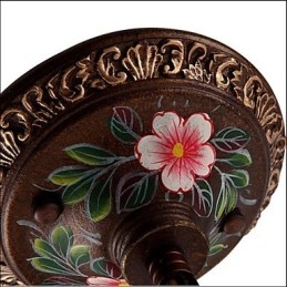 Retro kézzel festett Art függőlámpa világítás Lámpa világítás