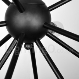 16 Light Vintage Retro Sputnik csillár