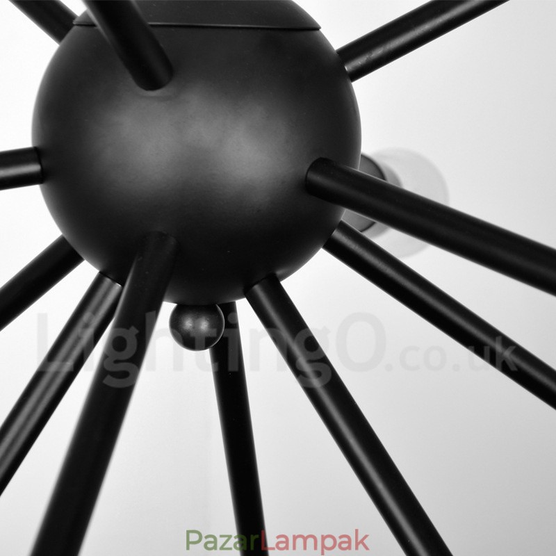 16 Light Vintage Retro Sputnik csillár