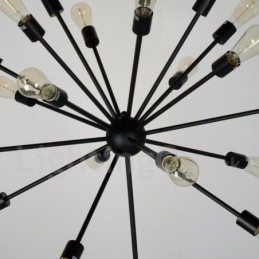 16 Light Vintage Retro Sputnik csillár
