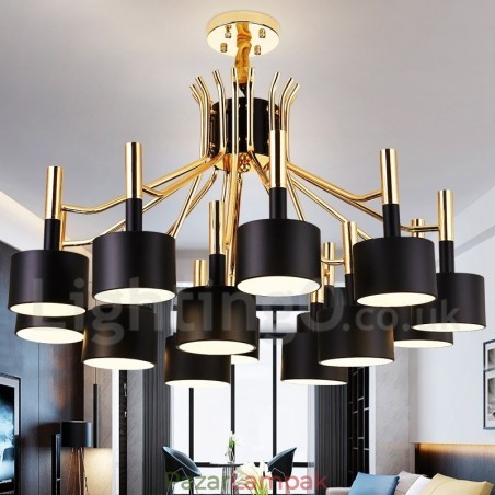 15 Light 2 szintes, modern, modern stílusú csillár lámpa 15 Light 2 szintes, modern, modern stílusú csillár lámpa