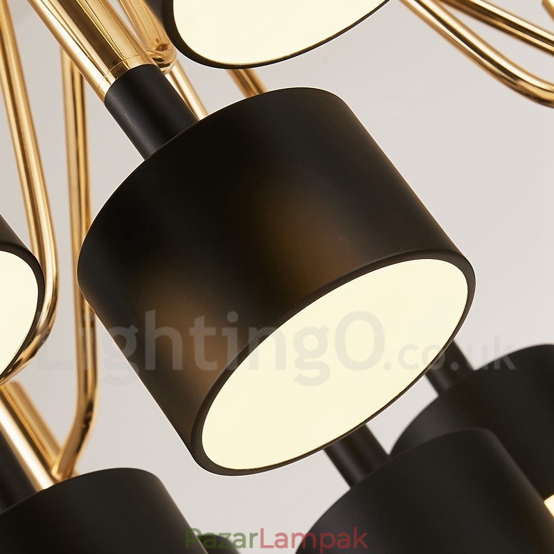 15 Light 2 szintes, modern, modern stílusú csillár lámpa
