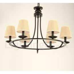 Country Retro 6 Light egyszintű csillár lámpa