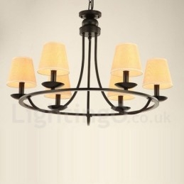 Country Retro 6 Light egyszintű csillár lámpa