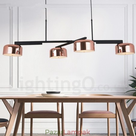 4 fényű, egyszintű, modern modern, forgatható csillárlámpa 4 fényű, egyszintű, modern modern, forgatható csillárlámpa
