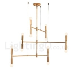 8 Light 3 rétegű modern kortárs csillár lámpa