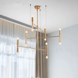 8 Light 3 rétegű modern kortárs csillár lámpa
