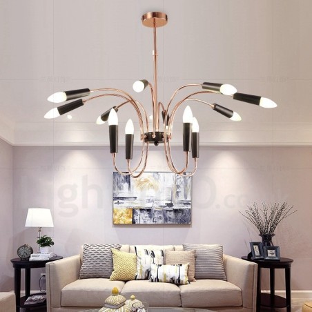 2 Tier 12 Light Modern kortárs csillárfény