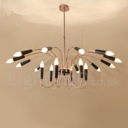 2 Tier 18 Light Modern kortárs csillárfény