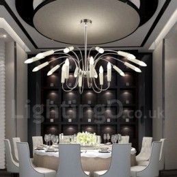 2 Tier 18 Light Modern kortárs csillárfény