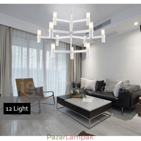 12 Light 3 rétegű modern kortárs csillár lámpa 12 Light 3 rétegű modern kortárs csillár lámpa