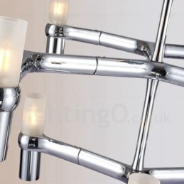12 Light 3 rétegű modern kortárs csillár lámpa