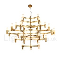 30 Light 5 szintes modern kortárs csillár lámpa