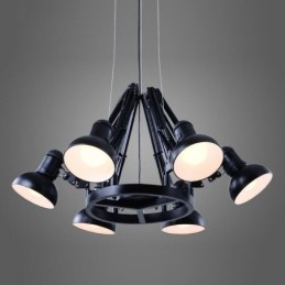 6 Light Modern, modern, egyszintes csillár lámpa