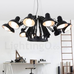 12 Light Modern, modern, egyszintes csillár lámpa