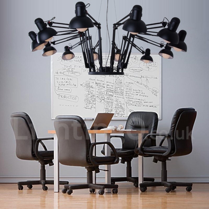 12 Light Modern, modern, egyszintes csillár lámpa