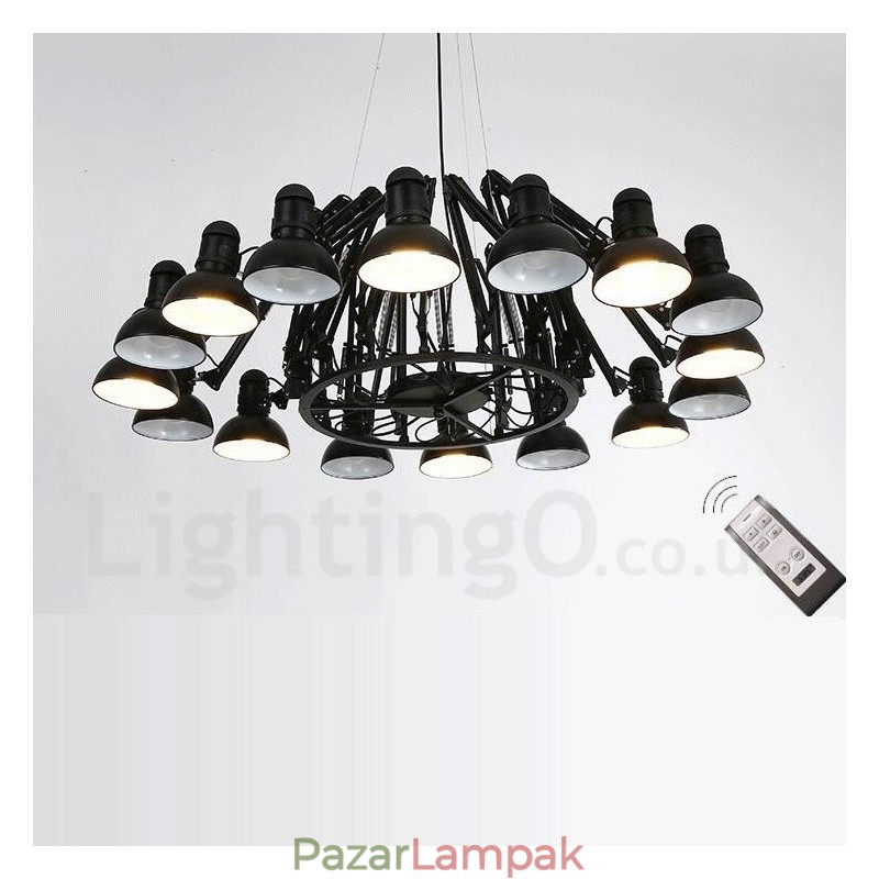16 Light Modern, modern, egyszintes csillár lámpa