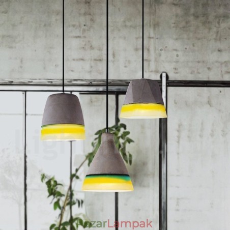 1 Light Vintage Concrte függőlámpa 1 Light Vintage Concrte függőlámpa