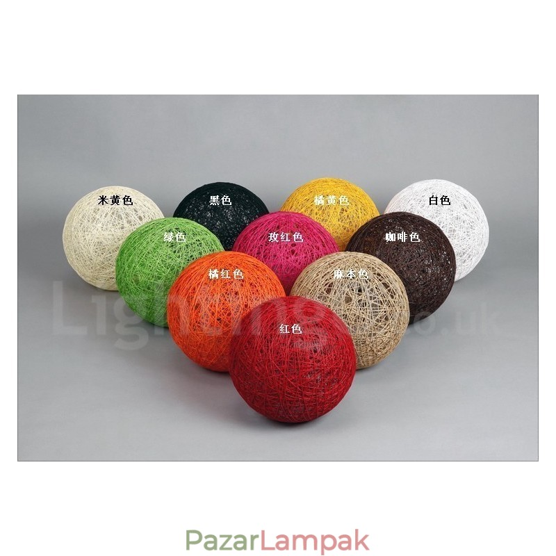 Modern, modern bambusz rattan függőlámpa