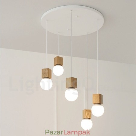 5 Light Fa rusztikus Lodge függőlámpa 5 Light Fa rusztikus Lodge függőlámpa