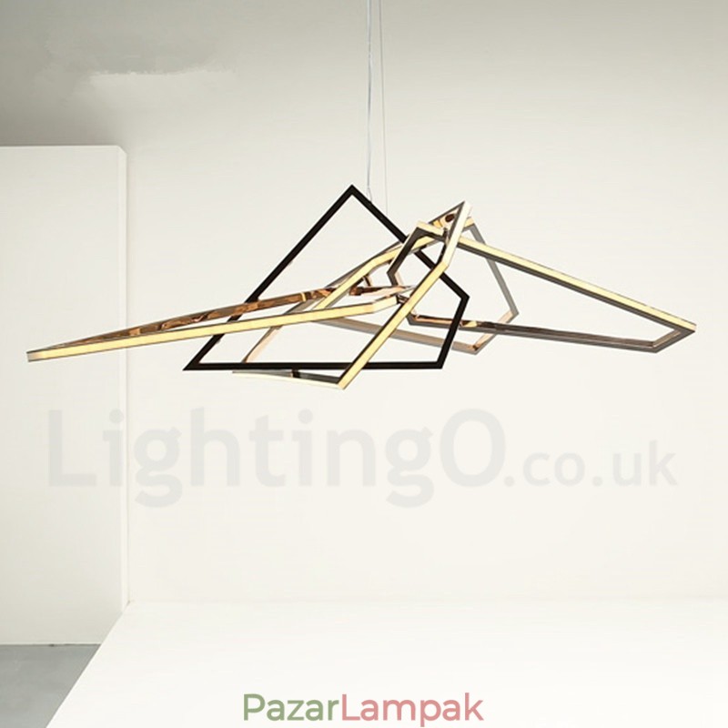 Modern, kortárs függőlámpa