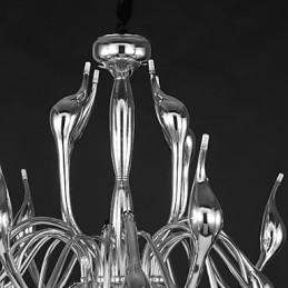 Modern csillár 18 Lights G4 króm bevonat