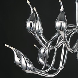 Modern csillár 18 Lights G4 króm bevonat