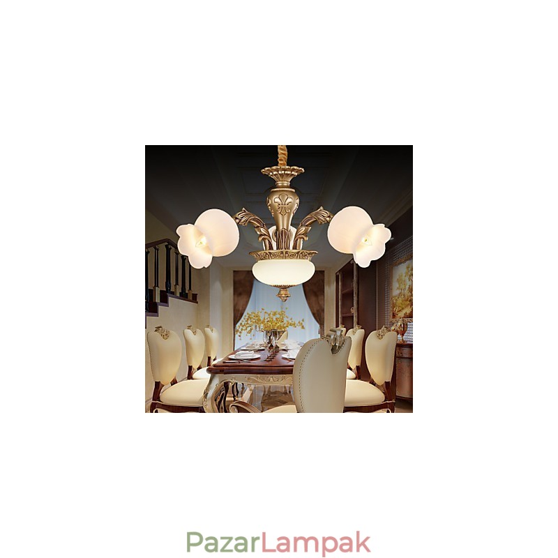 Modern Kortárs Egyéb fém csillár