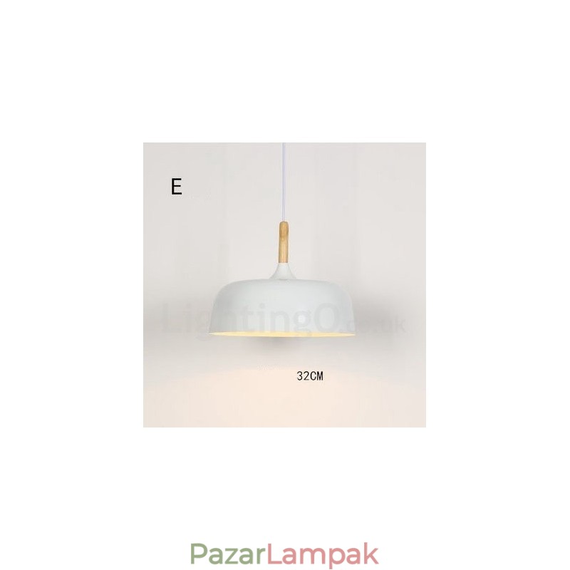 Modern, kortárs 1 fényes függőlámpa