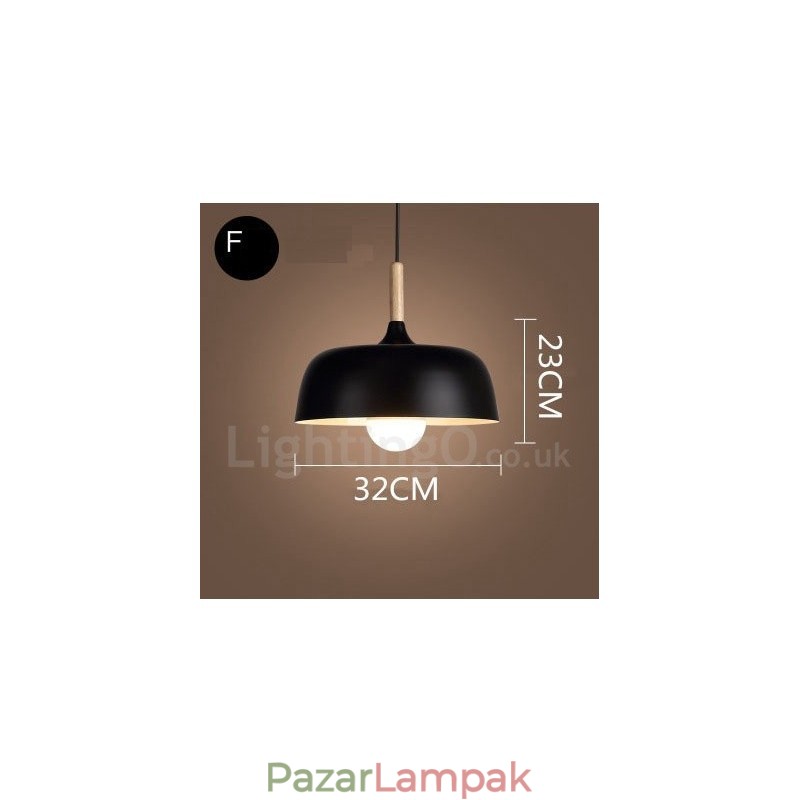Modern, kortárs 1 fényes függőlámpa
