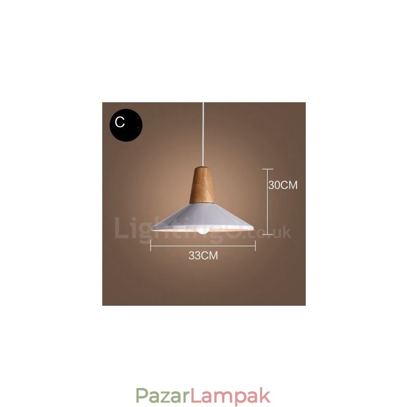 Modern, kortárs 1 fényes függőlámpa
