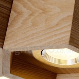 5 Light Wood Modern, kortárs függőlámpa