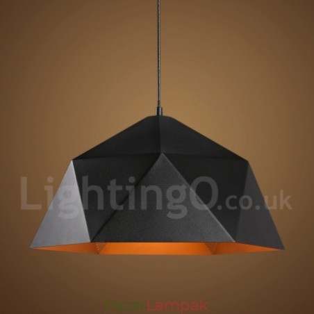 Fekete 1 Light Modern, kortárs függőlámpa Fekete 1 Light Modern, kortárs függőlámpa