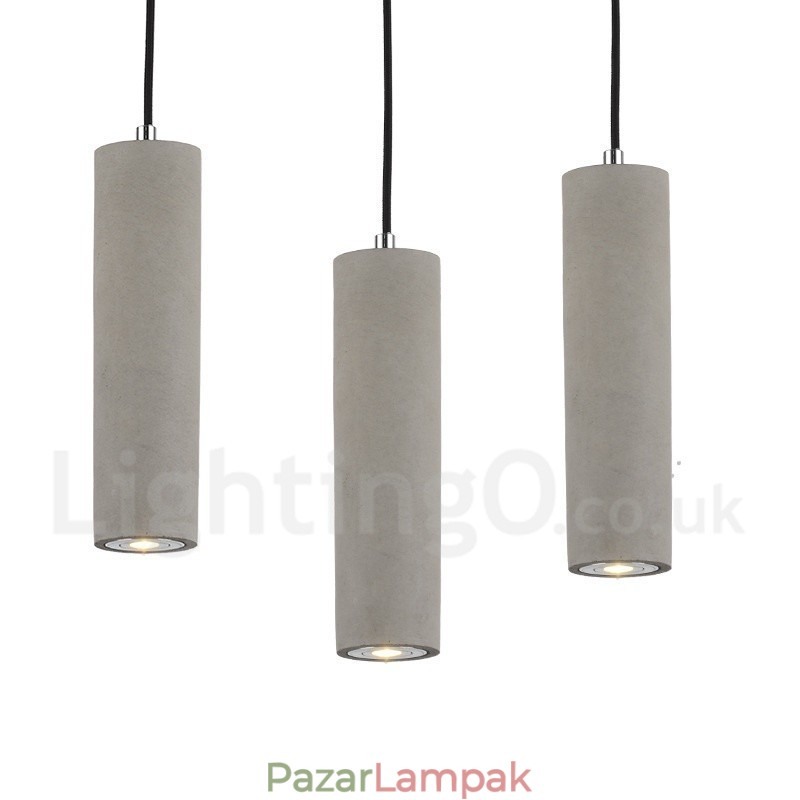 Modern kortárs 1 Light Concrte függőlámpa