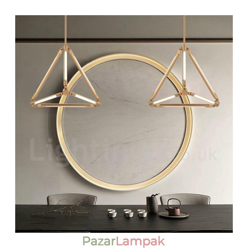 Modern, kortárs függőlámpa