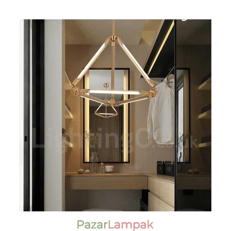 Modern, kortárs függőlámpa