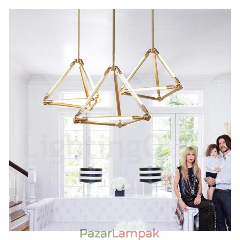 Modern, kortárs függőlámpa