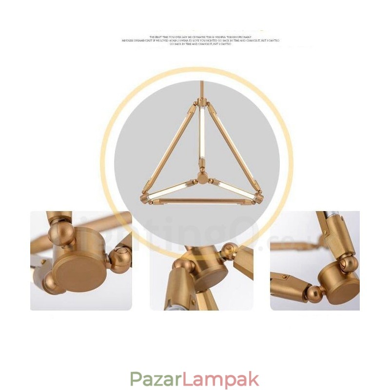 Modern, kortárs függőlámpa